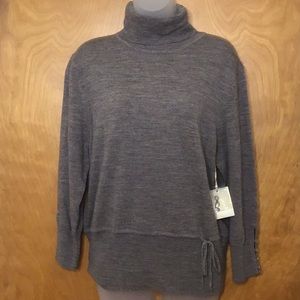 Sarah Spencer 100% Italian Merino Wool Sweater XL